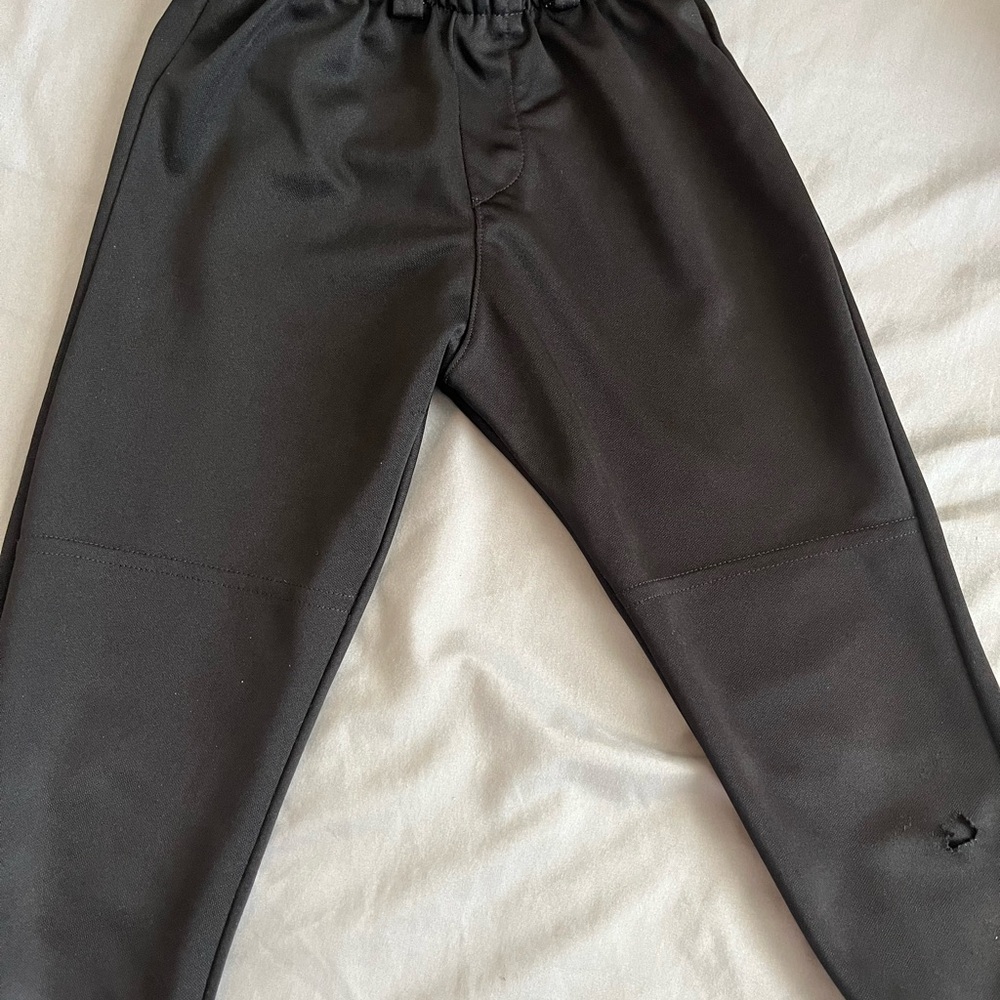 Kids Black Jogger Pants